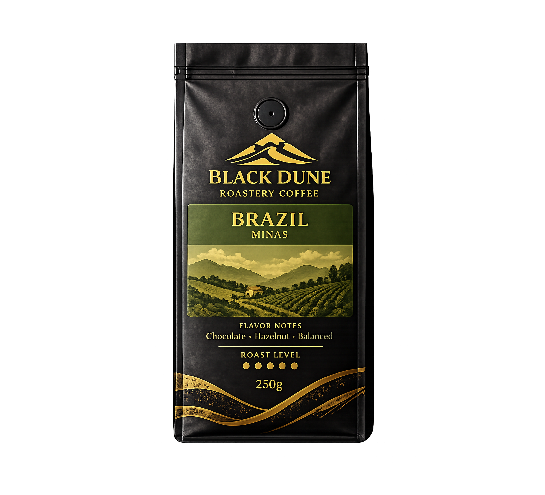 black dune brazil minas coffee – 250g black dune brazil minas coffee – 250g