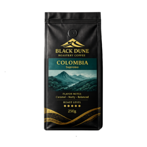 black dune colombia supremo coffee – 250g