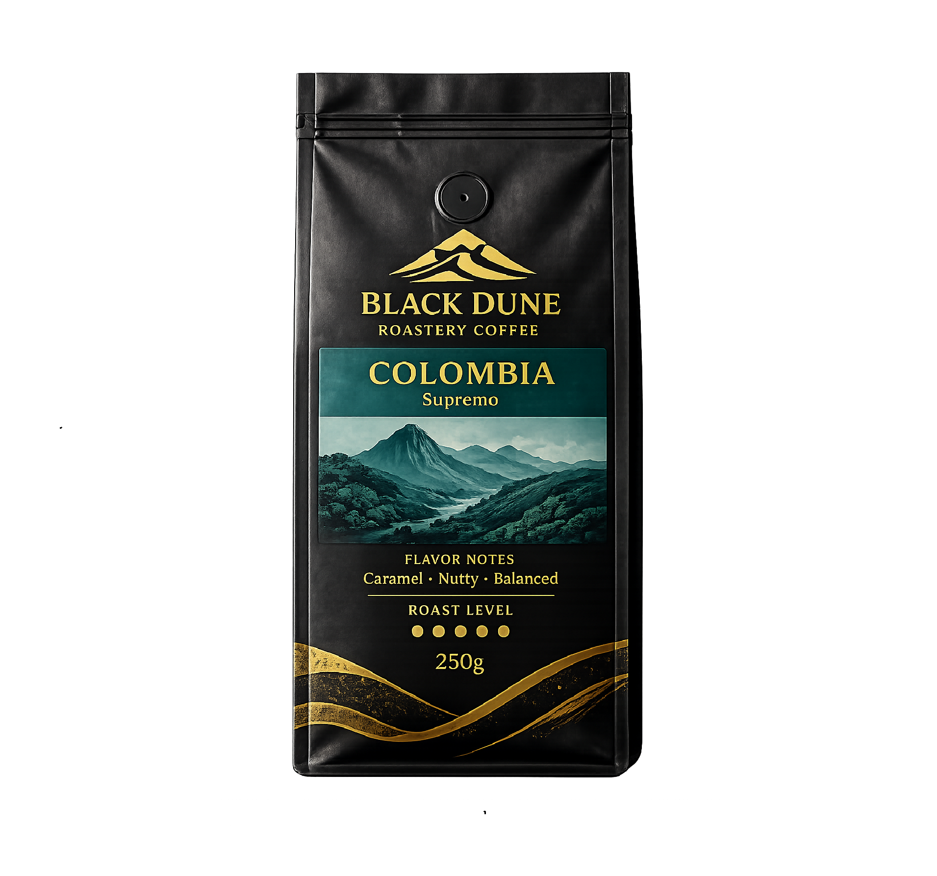 black dune colombia supremo coffee – 250g black dune colombia supremo coffee – 250g