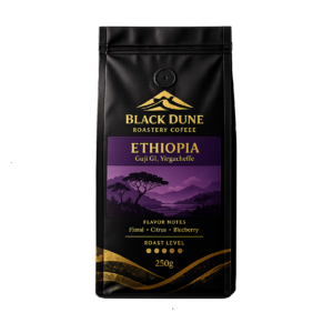 black dune ethiopia guji g1 yirgacheffe coffee – 250g